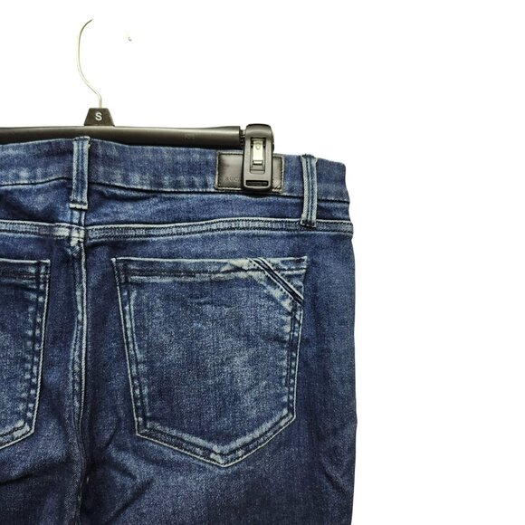 Buckle Black Womens 33x32 Fit no 53 Skinny Jeans Blue Dark Wash Denim Pockets - Picture 8 of 16